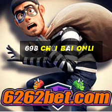 698 Chơi bài onli