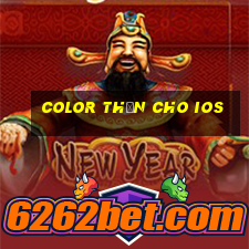 Color Thần cho iOS