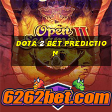 dota 2 bet prediction