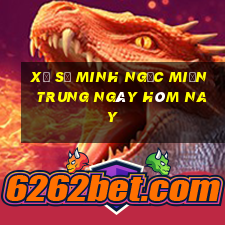 xổ số minh ngọc miền trung ngày hôm nay