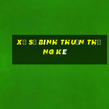 xổ số bình thuận thống kê