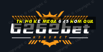 Thống kê MEGA 6 45 Hôm qua