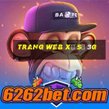 Trang web xổ số 3g