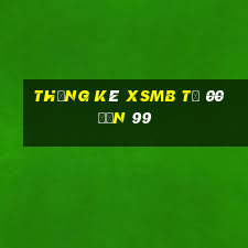 thống kê xsmb từ 00 đến 99