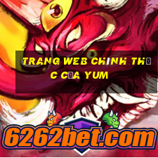 Trang web chính thức của Yum