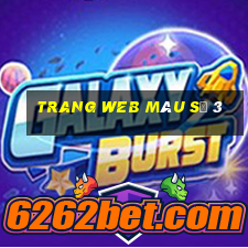 Trang web màu số 3