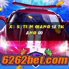 xổ số tiền giang 18 tháng 09