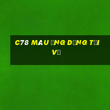 c78 màu ứng dụng tải về