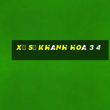 xổ số khánh hoà 3 4