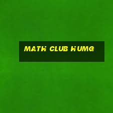 math club humg