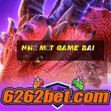 Như một game bài