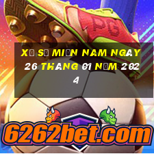 xổ số miền nam ngày 26 tháng 01 năm 2024