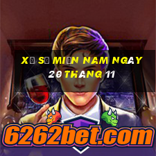 xổ số miền nam ngày 20 tháng 11