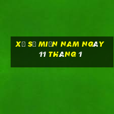 xổ số miền nam ngày 11 tháng 1