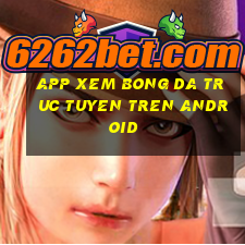 app xem bong da truc tuyen tren android