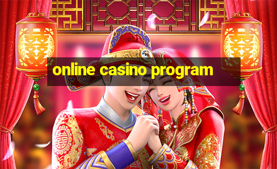 online casino program