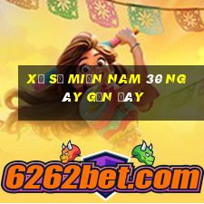 xổ số miền nam 30 ngày gần đây