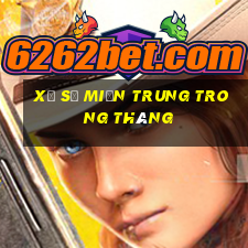 xổ số miền trung trong tháng