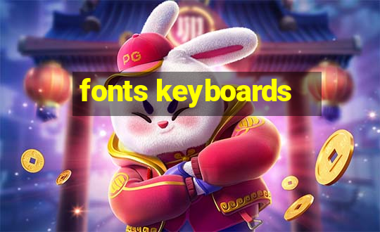 fonts keyboards