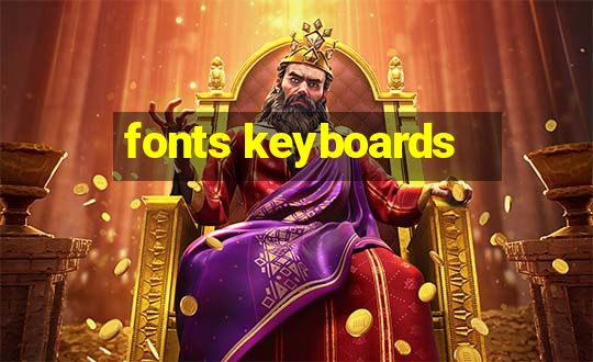 fonts keyboards