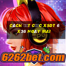 Cách đặt cược XSDT 6x36 ngày mai