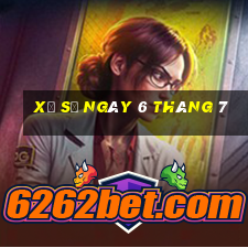 xổ số ngày 6 tháng 7