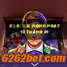 xổ số đắk nông ngày 13 tháng 01