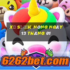 xổ số đắk nông ngày 13 tháng 01