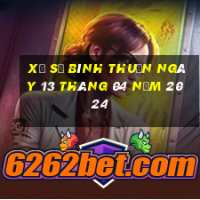 xổ số bình thuận ngày 13 tháng 04 năm 2024