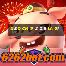 Kèo chấp 2 2.5 la gì