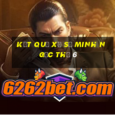 kết quả xổ số minh ngọc thứ 6