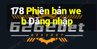 178 Phiên bản web Đăng nhập