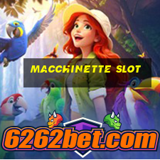 macchinette slot