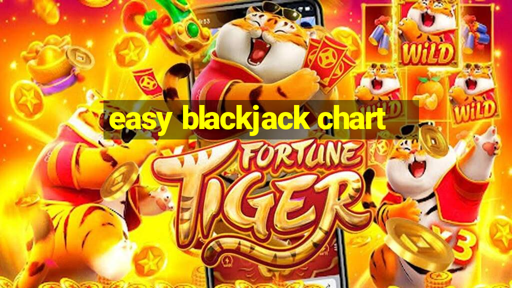 easy blackjack chart