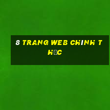 8 Trang web chính thức