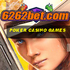 poker casino games