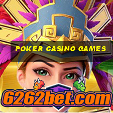 poker casino games