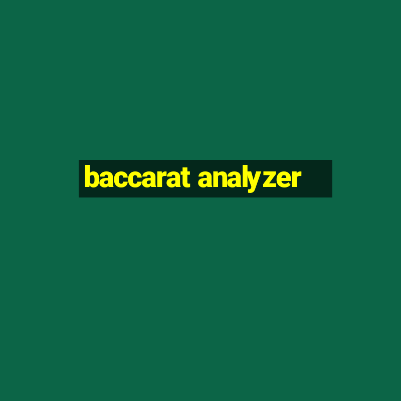 baccarat analyzer