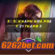 xổ số khánh hòa ngày 21 tháng 3