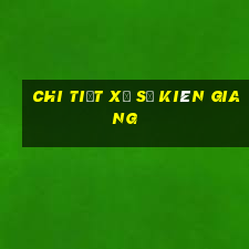 chi tiết xổ số kiên giang