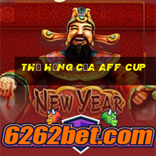 thứ hạng của aff cup