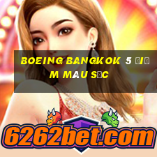 boeing Bangkok 5 điểm màu sắc