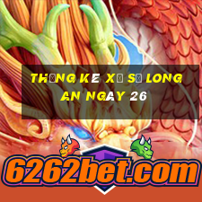 Thống kê Xổ Số Long An ngày 26