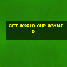 bet world cup winner