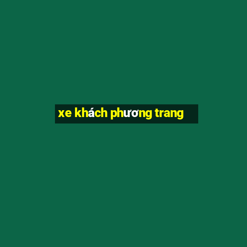 xe khách phương trang