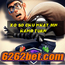 xo so chu nhat mn hang tuan