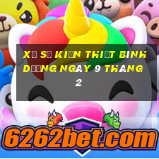 xổ số kiến thiết bình dương ngày 9 tháng 2