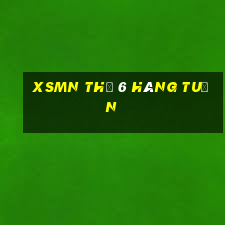 xsmn thứ 6 hàng tuần