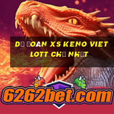 Dự đoán XS Keno Vietlott Chủ Nhật