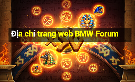 Địa chỉ trang web BMW Forum